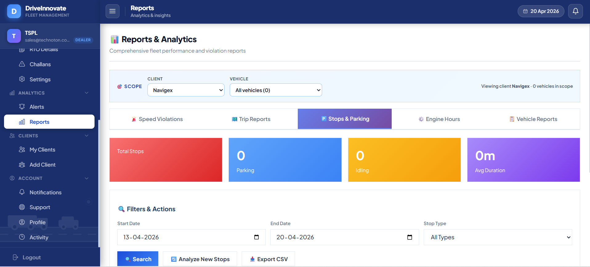 DriveInnovate — Smart Fleet Management